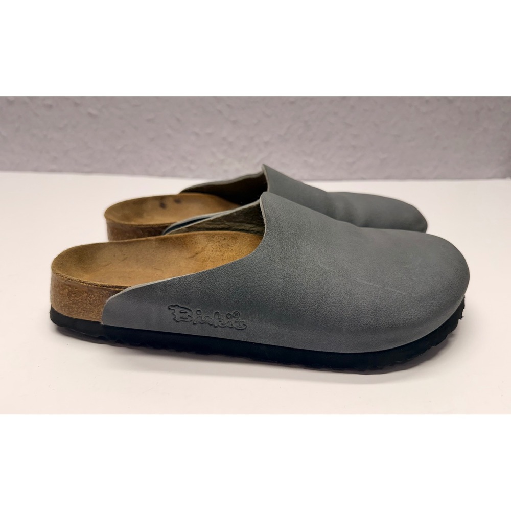 Birki's by Birkenstock Grey Clogs Mules Size 38 L7 M5
